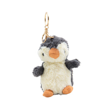 Flora&Co Tassenhanger 026 Pinguïn Grijs