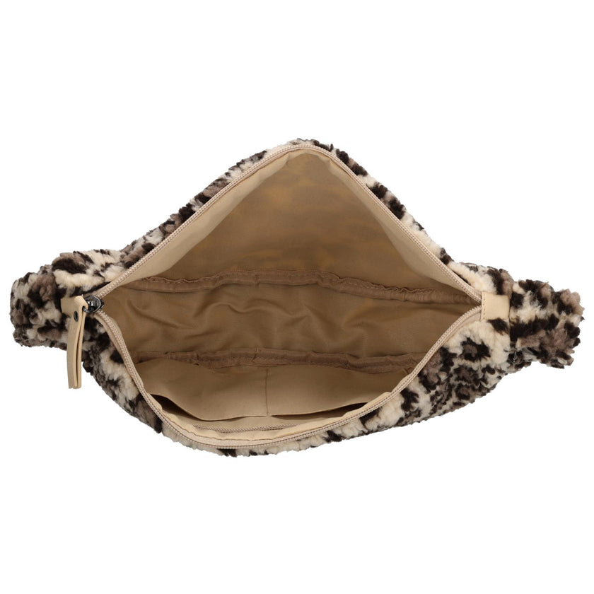 Beagles Tas W01241- Lugo Teddy Luipaard Beige 094