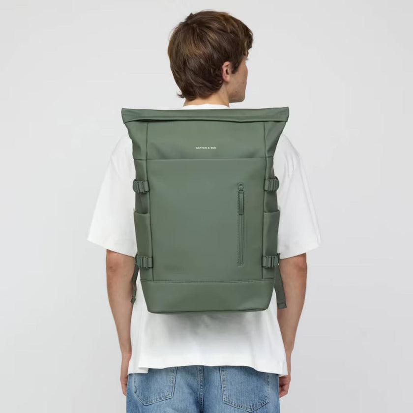Kapten & Son Rugzak Helsinki Pro Dusty green