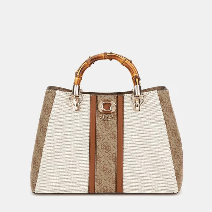 Guess Tas AG933706 Kerima Natural/Latte logo