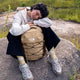 The NorthFace Rugzak Borealis Garnet/Dark Che