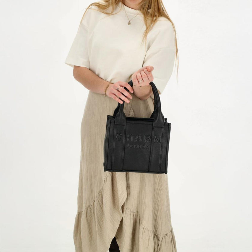 Charm Tas W01049 Bond Zwart 001