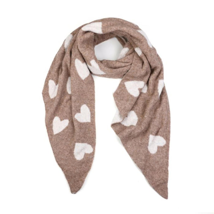 Sunset Sjaal SH70380 Hart Khaki