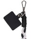 Beagles Telefoonkoord 24102 Zwart met zilver 082
