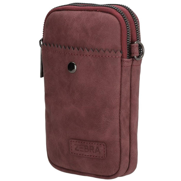 Zebra Trends Telefoontasje 20865 Bordeaux rood 007