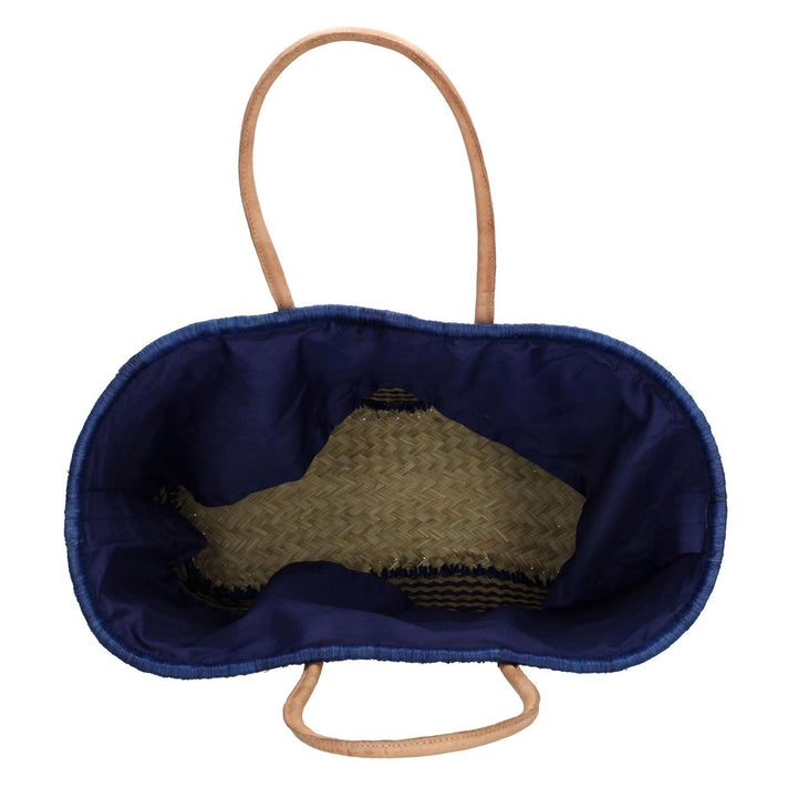 Beagles Rieten mand 23892 Blauw 002