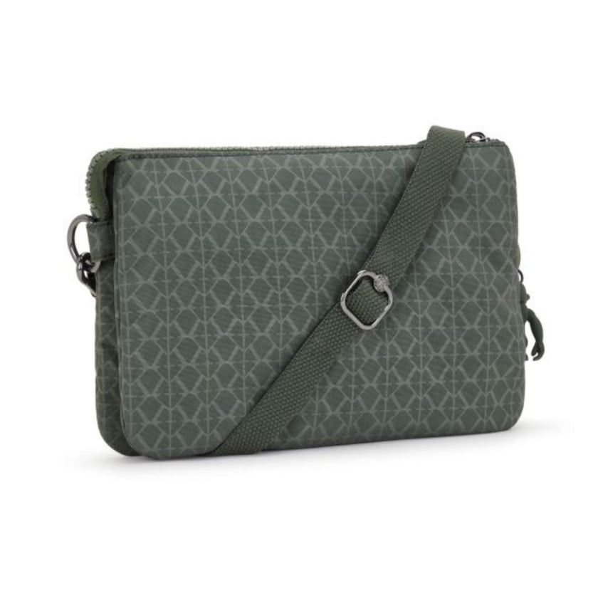 Kipling Tas Riri KI7502 F6C Sign Green Emb