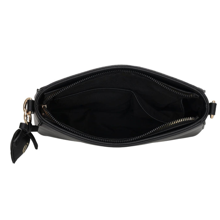 Charm Schoudertas W01060 Zwart 001