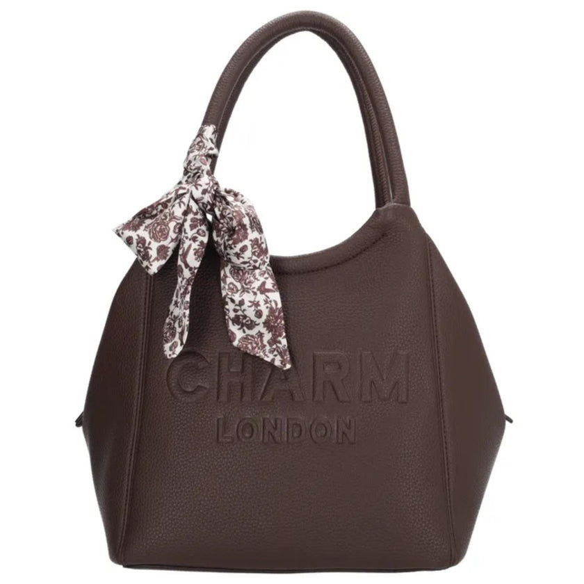 Charm Tas W01595 Donkerbruin 097