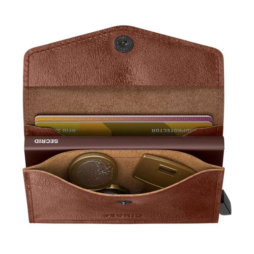 Secrid Envelope wallet Envelope wallet Vintage Cognac