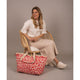 Zebra Trends Strandtas 22487 Luipaardprint rood 1034