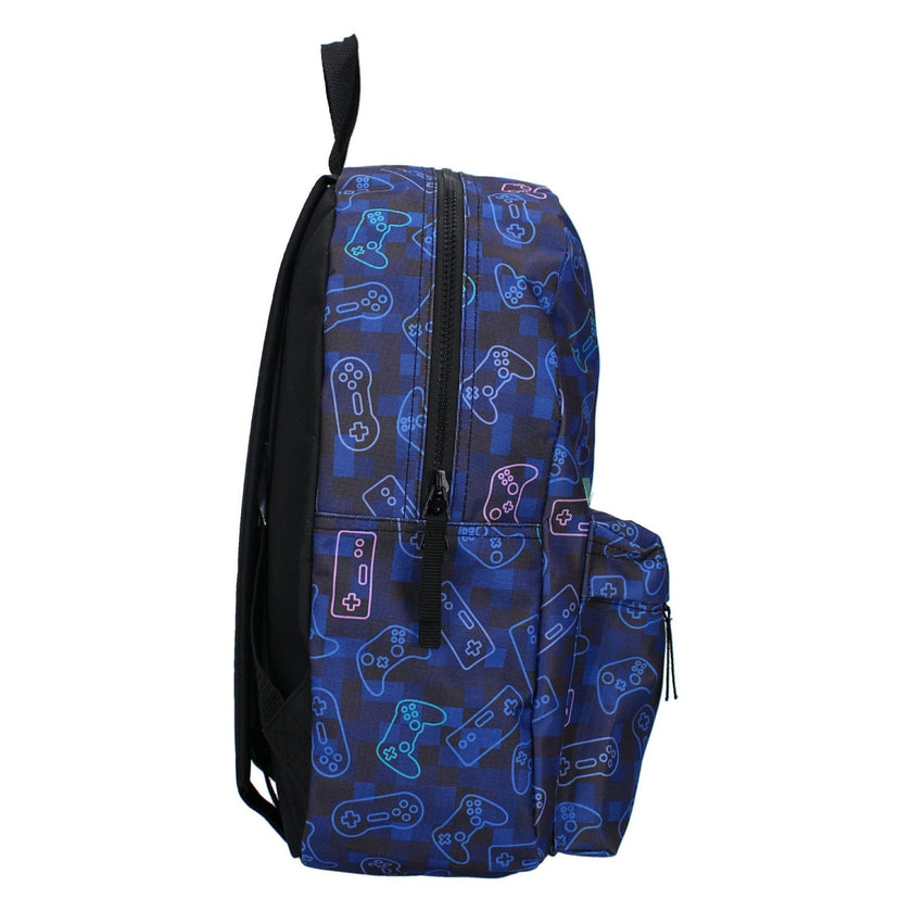 Vadobag Rugzak 421-00311 Never underestimate gam Blauw