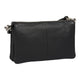 Burkely Tasje 1000343 Triple pocket zip Zwart