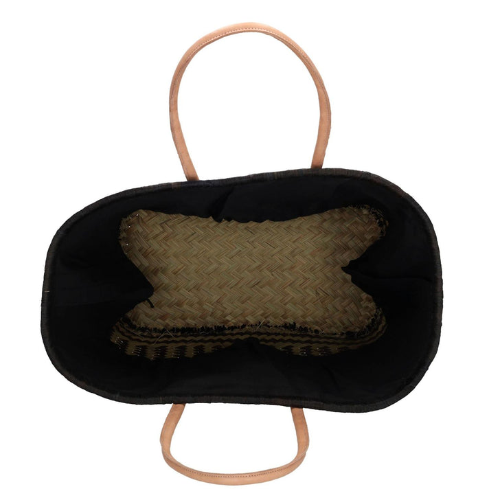 Beagles Rieten mand 23892 Zwart 001