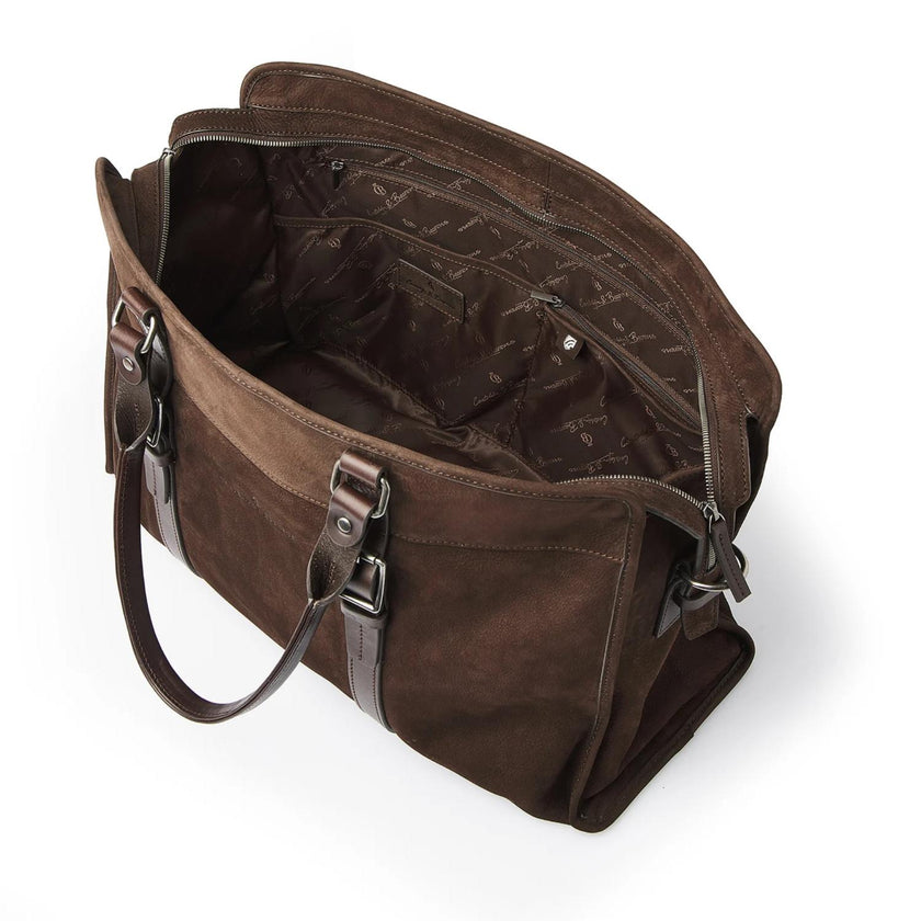 Castelijn en Beerens Reistas 53 9311 Nubuck weekender Mocca