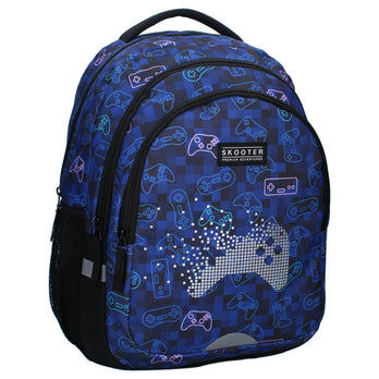 Skooter Kinder rugzak 421-00565 Winning Streak Blue