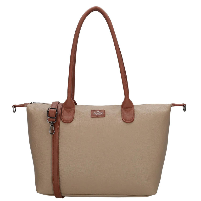 Charm Shopper 23817 Buckingham Taupe 016
