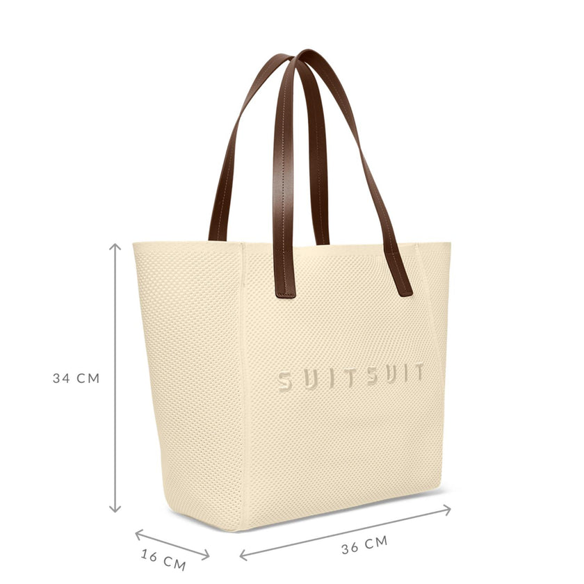 SUITSUIT Tas BS-73520 Flyknit bag Serenity Whisper White