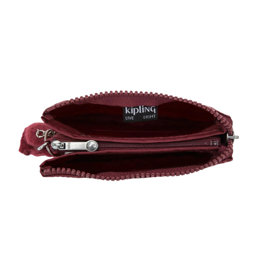 Kipling Portemonnee Creativity S 14095 5FW Lounge Wine