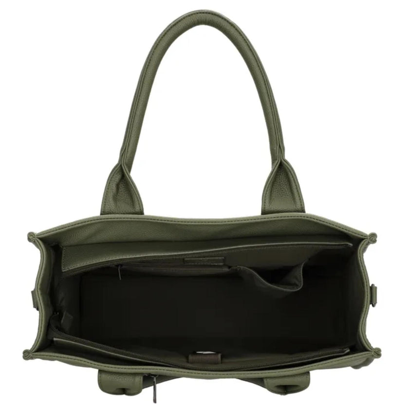 Charm Laptoptas W01050 Bond Natuur Groen 044