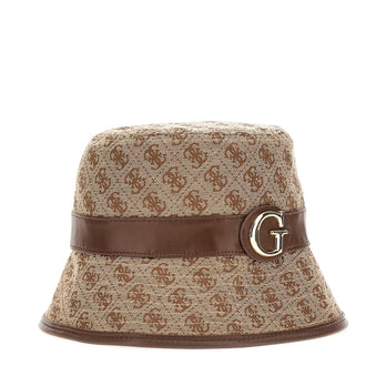 Guess Regenhoed AW5394 Latte logo