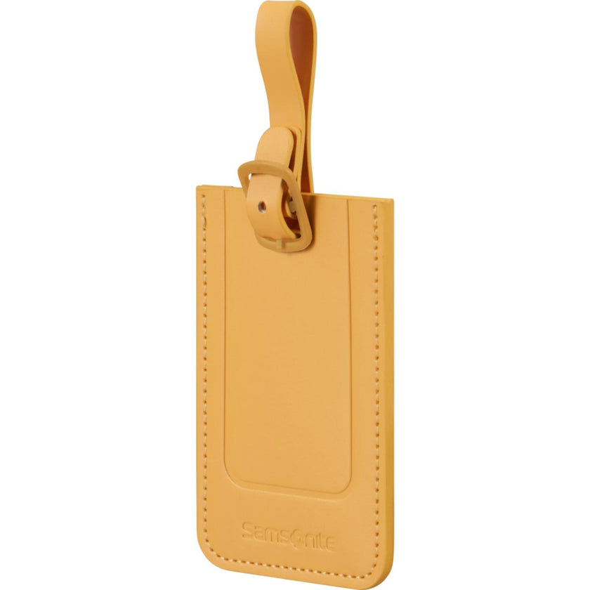 Samsonite Kofferlabel 155592 Luggage tag x2 Yellow 1924
