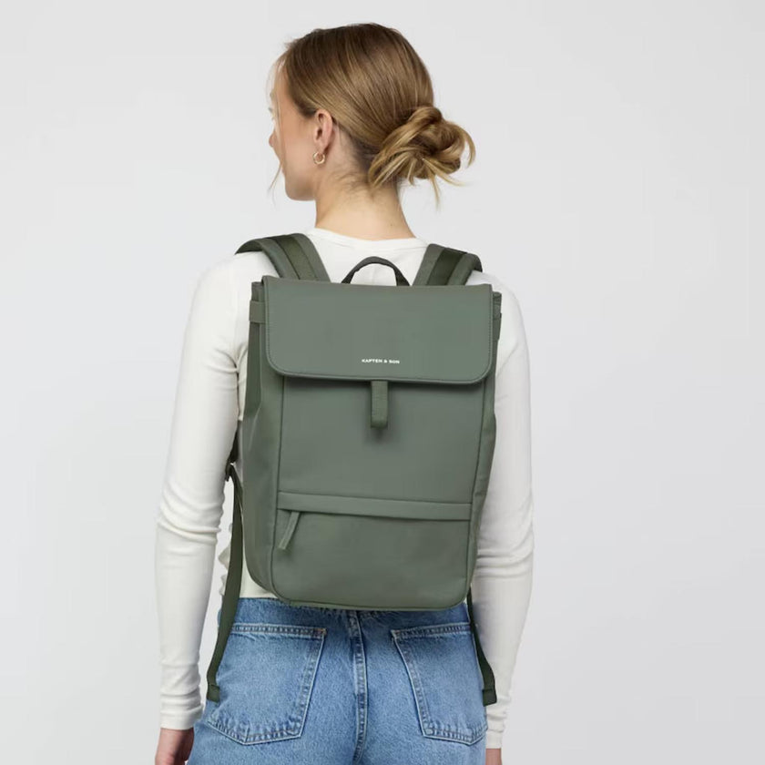 Kapten & Son Rugzak Fyn Dusty green