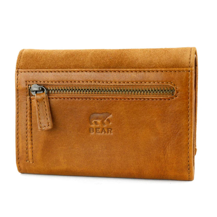 Bear Design Portemonnee SU22770 Flappie Cognac