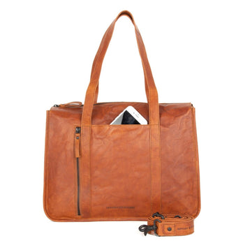 Spikes&Sparrow Laptoptas 601270 Bronco Brandy 47