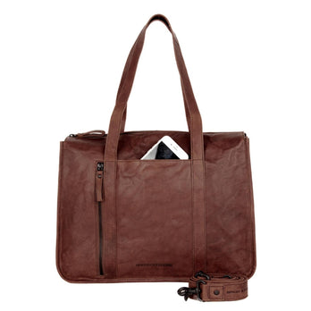 Spikes&Sparrow Laptoptas 601270 Bronco D.brown 01