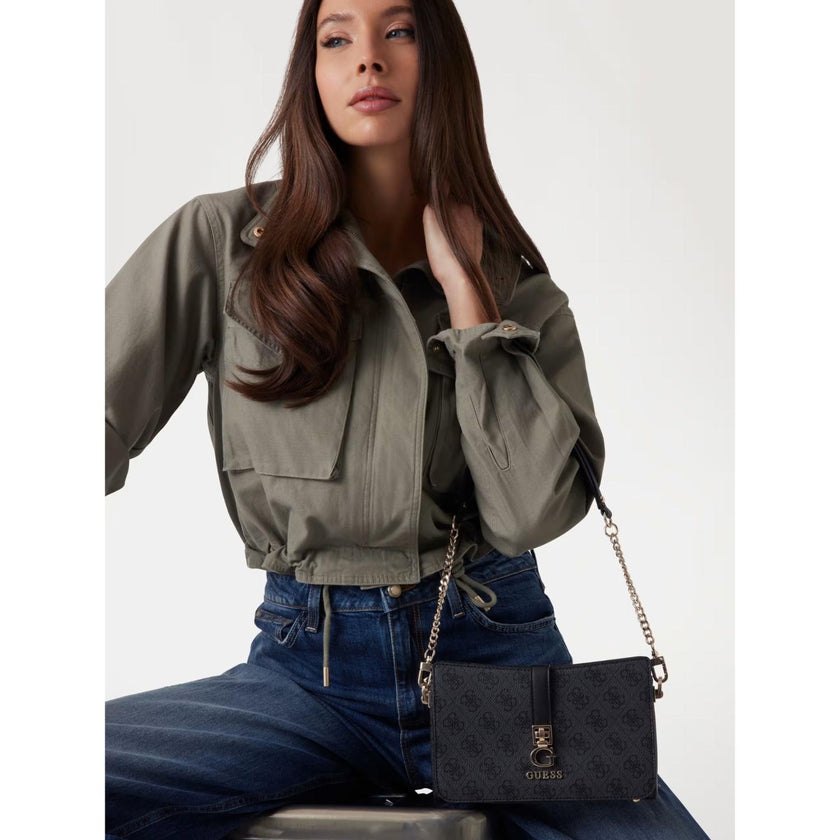 Guess Tas SG962918 Zamira Coal logo CLO