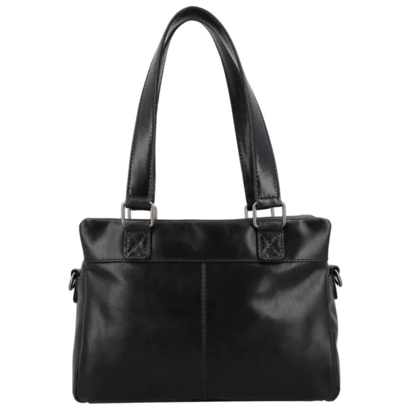 Hide & Stitches Tas 25315 Porto Zwart 001