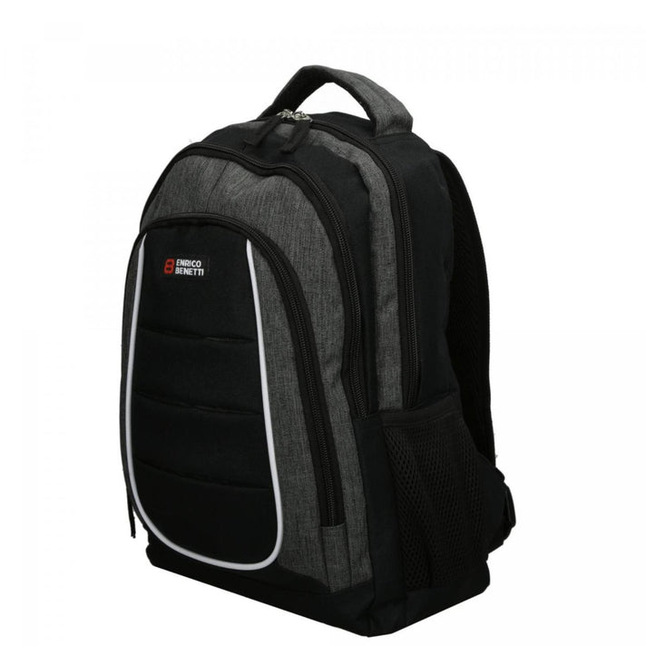 Enrico Benetti Laptoprugzak 47233 Campus Zwart Olijf 234