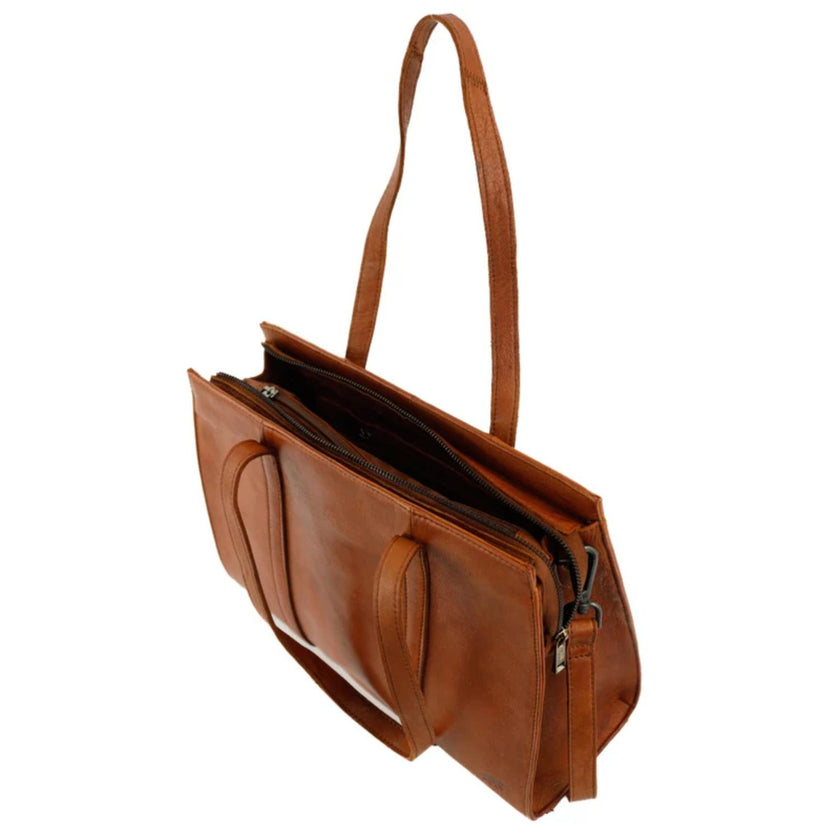 Bear Design Laptoptas CP3714 Leonie Cognac