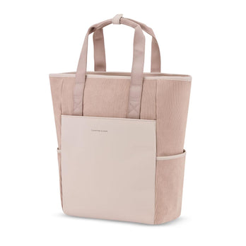 Kapten & Son Laptop Rugzak Lindby Cord Rose Clay
