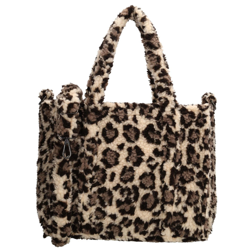 Beagles Tas W01240 Lugo Teddy Luipaard Beige 094