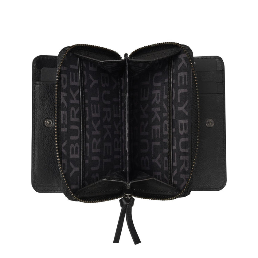 Burkely Portemonnee 1001606 Double flap wallet Black