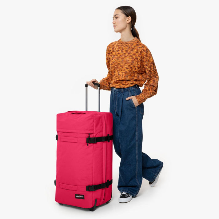 Eastpak Weekendtas Transit'r L E0A5BA9 0O4 Strawberry Pink