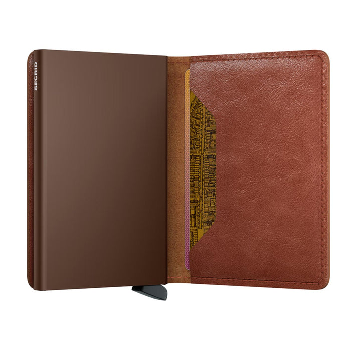 Secrid Pasjeshouder Slimwallet Vintage Cognac brown