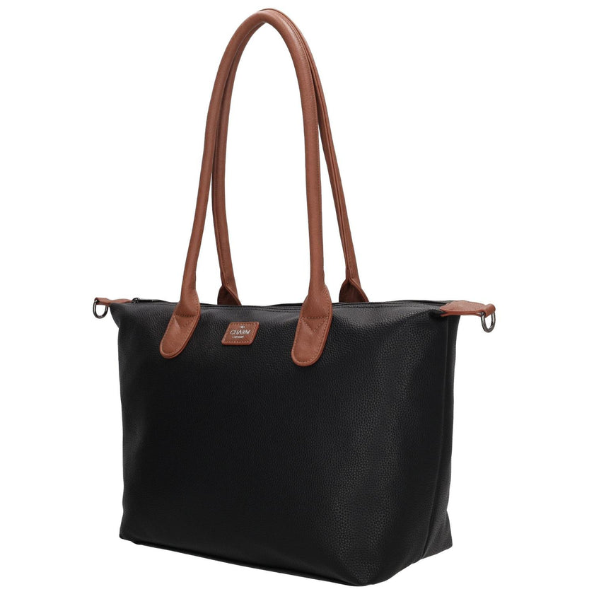Charm Shopper 23817 Buckingham Zwart cognac