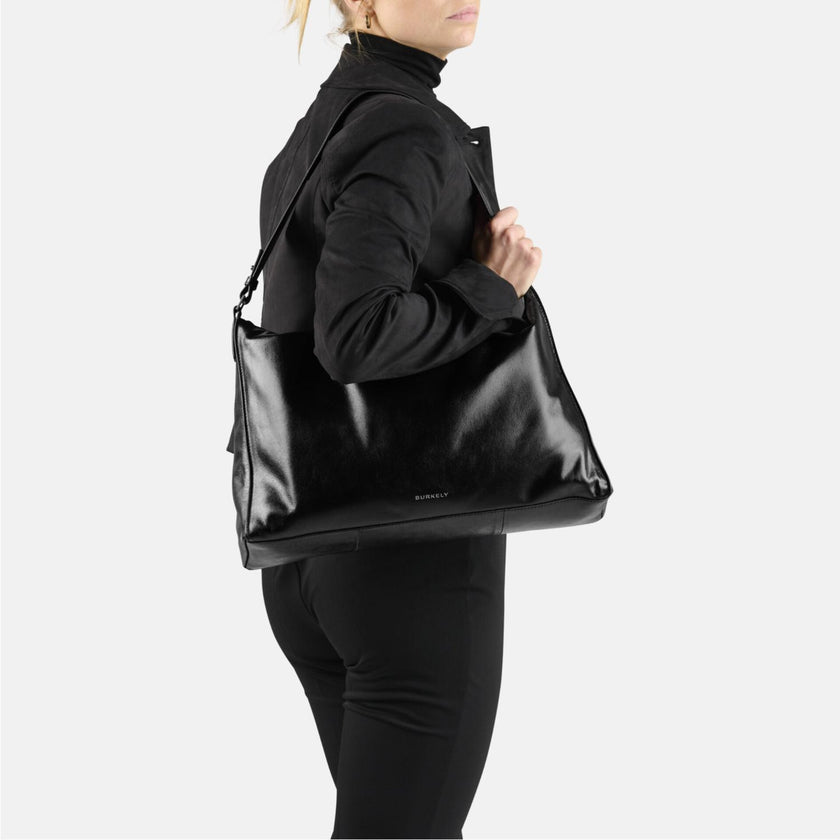 Burkely Tas 1001601 Wide hobo Black