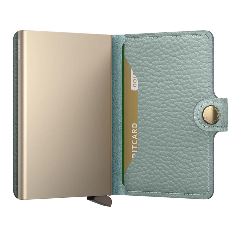 Secrid Pasjeshouder Miniwallet Pebble Sea Green