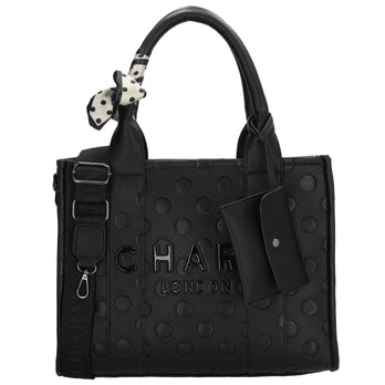 Charm Tas 26179 Bond Zwart Stippen 051