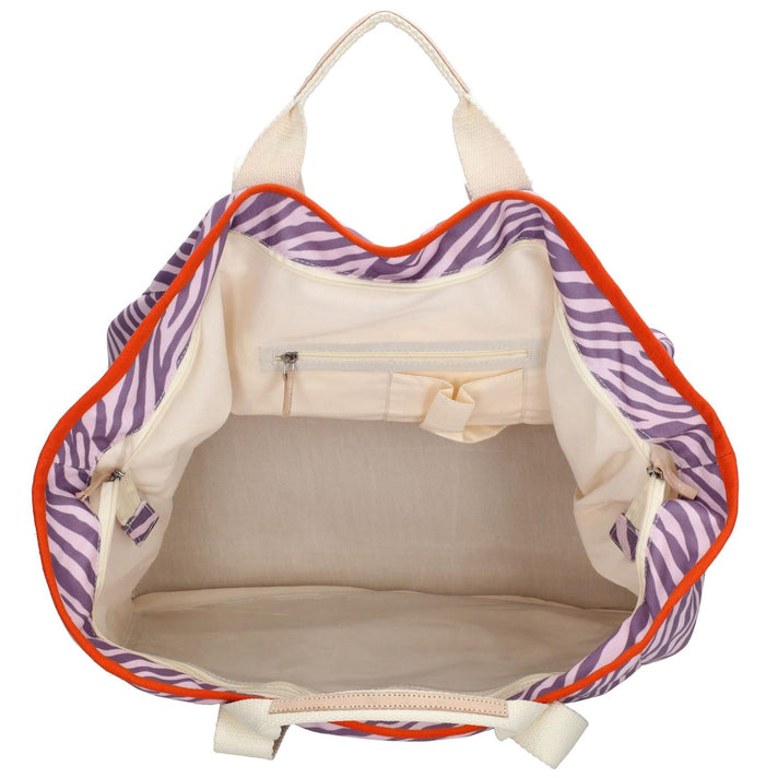Zebra Trends Strandtas W00761 Elise Lila Zebra 262