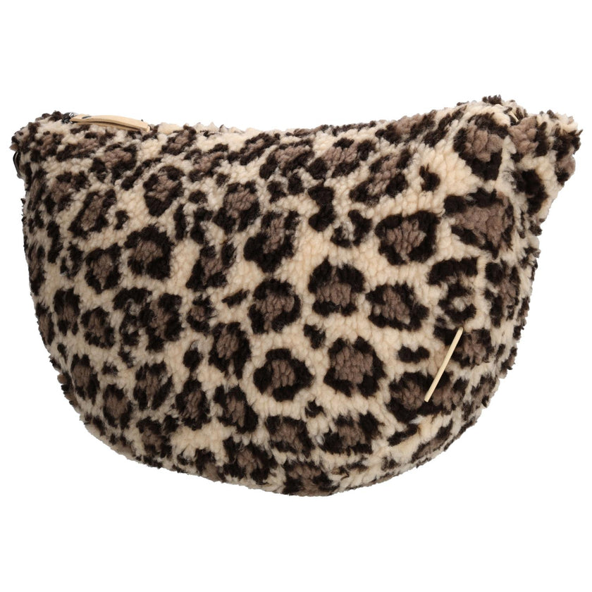 Beagles Tas W01241- Lugo Teddy Luipaard Beige 094