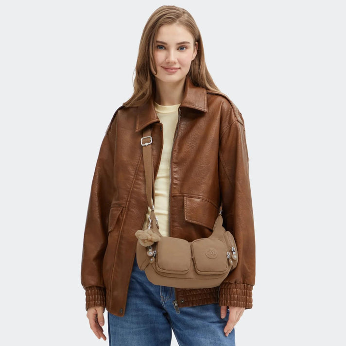 Kipling Tasje Rikka S 14333 Early tan 7CN