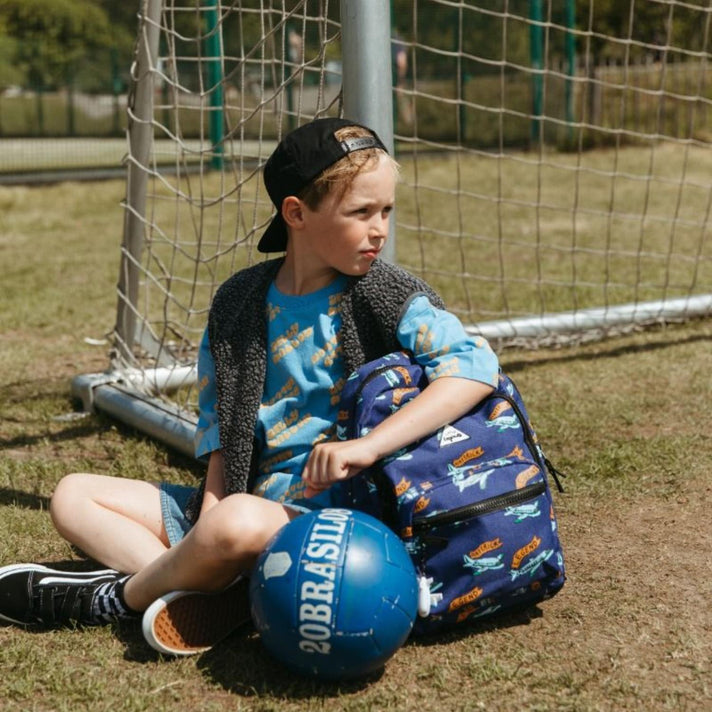 Little Legends Rugzak LL2011 Backpack L Football Plane