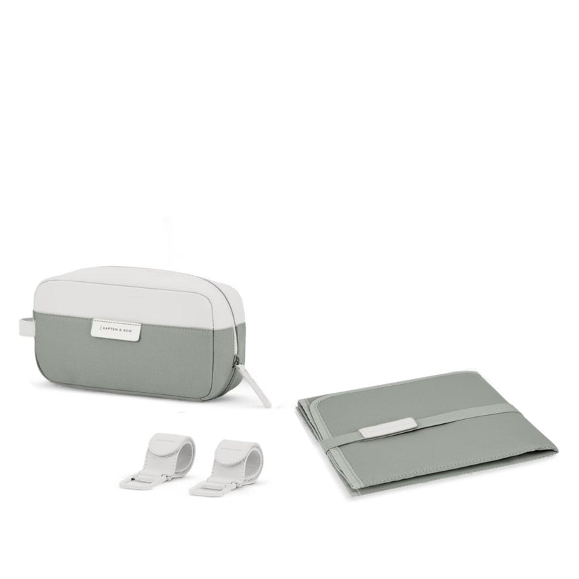 Kapten & Son Verzorgingsrugzak Lindby Diaper Muted Sage