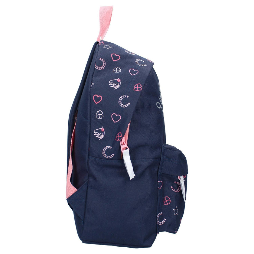 Vadobag Rugzak 037-4167 Milky Kiss Horse Club Blauw