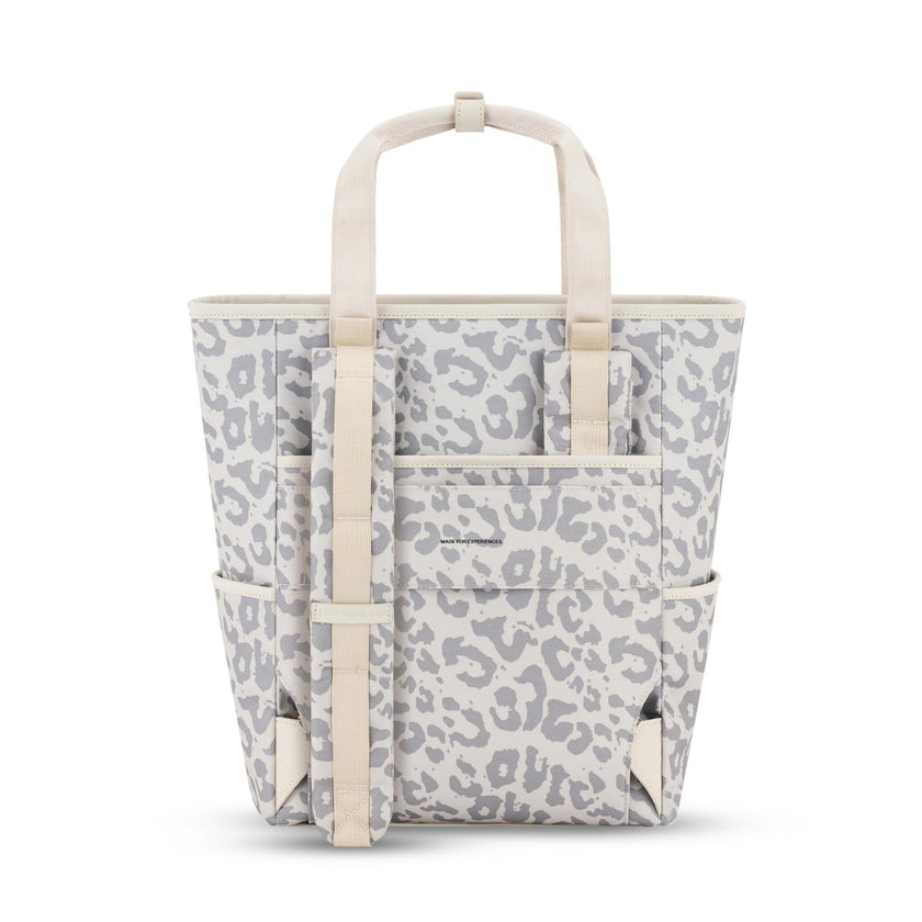 Kapten & Son Laptoprugzak Lindby Leo Sandstone Leopard